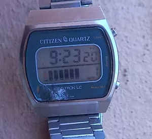 RELOJ LCD DIGITAL CITIZEN DE COLECCIÓN CRYSTRON - Imagen 1 de 2