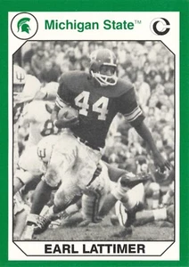 1990 Collegiate Collection #15 Earl Latimer Michigan St. QB Football Card - Picture 1 of 2