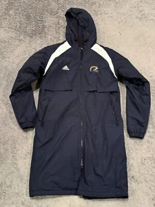 Michigan Wolverines Football Parka Blue Sideline Jacket Coat Port Authority XS - Picture 1 of 7