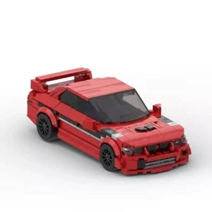 MOC Building Blocks Red Sports Car - Bild 1 von 4