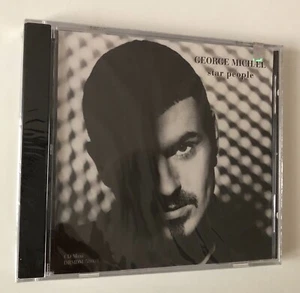 CD SINGLE GEORGE MICHAEL STAR PEOPLE / THE STRANGEST THING 1997 DREAMWORKS USA - Picture 1 of 2