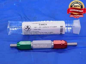 .2420 & .2440 PIN PLUG GAGE GO NO GO .2500 -.0060 UNDERSIZE 1/4 6 mm .242 .244 - Picture 1 of 1