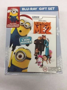❤️SELTEN NEU DESPICABLE ME 2 Blu-ray DVD Digital HD GESCHENK SET WEIHNACHTSORNAMENT❤️ - Bild 1 von 2