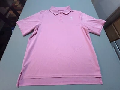 Under Armour Heat Gear YOUTH BOY'S Pink Polo / Golf Shirt (YLG) TROON NORTH G.C. - Image 1 of 4