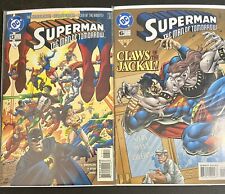 SUPERMAN~Man Of Tomorrow~Claws Of The Jackal~DC Comics~Excellent Condition