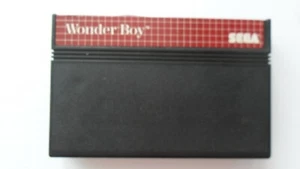 WONDER BOY SEGA MASTER SYSTEM GAME MEGA CARTRIDGE CASSETTE - Picture 1 of 4