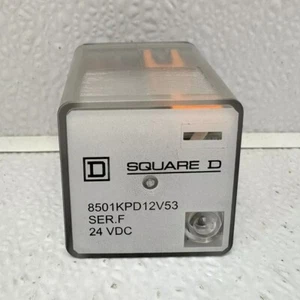Square D 8501KPD12V53 SER. F 24 VDC Relay - Picture 1 of 8