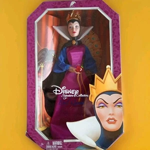 DISNEY SIGNATURE COLLECTION SNOW WHITE- EVIL QUEEN MATTEL RARE RETIRED - Picture 1 of 2