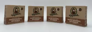 Dr Squatch Men’s Natural Soap Wood Barrel Bourbon 5 oz. NEW In Box Lot of 4 - Picture 1 of 5