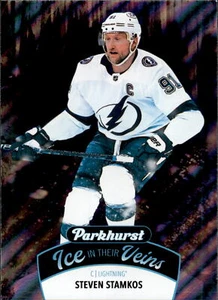 2021-22 Parkhurst Ice in Their Veins #IV2 Steven Stamkos Card - Picture 1 of 2