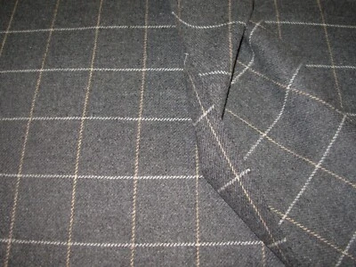 TELA DE TAPICERÍA A CUADROS TARTÁN LANA KAUFMANN 1 5/8 YARDAS P POR MENOS Foto 1 de 3