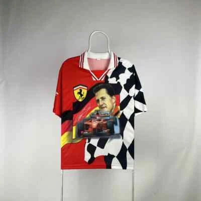 Vintage Ferrari Michael Schumacher jersey size XLarge - Изображение 1 из 4