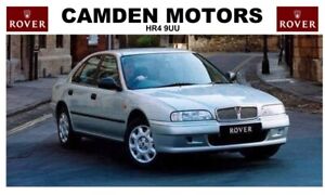 Camden Motors Rover of Hereford Replica Number Plate Stickers x2