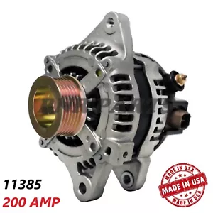 200 AMP 11385 Alternator Toyota Pontiac High Output HD Performance NEW - Picture 1 of 1