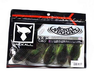 Jackall Soft Lure Honey Nugget 3.8 Inches Green Pumpkin Cha RT (3530) - Picture 1 of 6