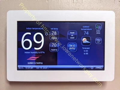 Lennox 103445-04 10F81 Thermostat - UsedTested - Image 1 of 4