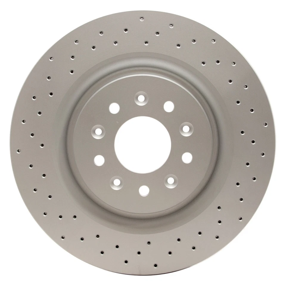 For Jaguar XKR 2000-2006 DFC 624-20016 GEOSPEC Drilled Front Brake Rotor — 第 1/4 张图片