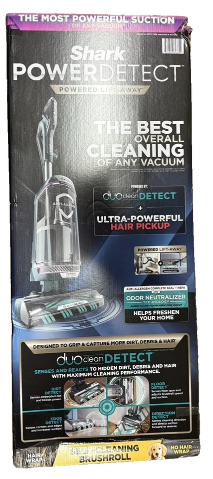 NEW Shark Power Detect AZ4000 Powered Lift-Away Upright Vacuum - Image 1 of 1