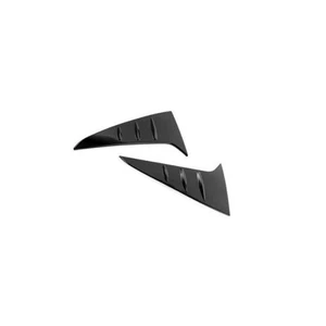 2xGlossy Black Rear Window Spoilers Wing Cover Trim For Toyota Sienna 2021 2022 - Picture 1 of 6