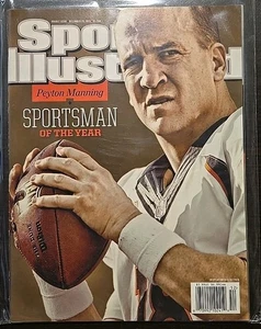 Sports Illustrated 23 de diciembre de 2013 Peyton Manning SOTY Denver Broncos - Imagen 1 de 2