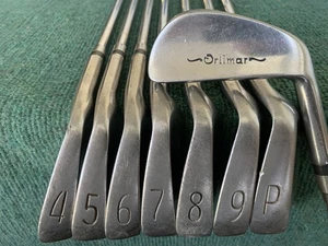 VINTAGE 70’s ORLIMAR USA Iron Set - RH, 3-PW, TT DynaLite w/Reg. Flex, Victory - Picture 1 of 17