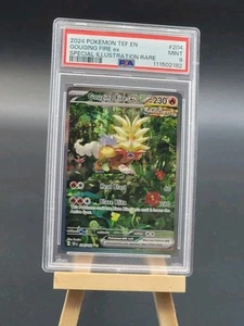 PSA 9 Gouging Fire ex 204/162 Sv05: Temporal Forces Holo MINT US SELLER - Picture 1 of 2