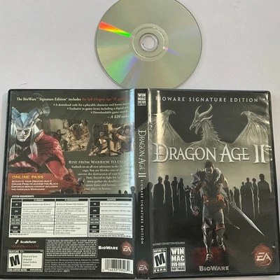 Dragon Age II BioWare Signature Edition PC Mac Video Game RPG - Image 1 of 2