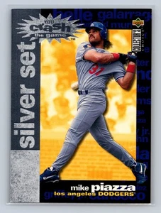 1995 Collector's Choice #CR15 Mike Piazza You Crash the Game Silver Exchange - Picture 1 of 2