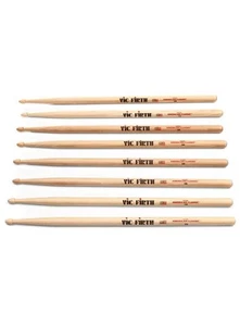 Vic Firth American Classic 5B Wood Tip 4 Pair - Picture 1 of 2