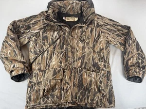 Cabelas Men’s Vintage Camo Goretex Hunting Hooded Jacket Sz Medium Made In USA - Picture 1 of 13