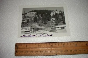 Vintage 1956 Real Photograph Info Souvenir Building Deadwood SD South Dakota - Picture 1 of 2