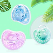 Silicone Baby Pacifier And Lids Cute Infant Nipple BPA Free Baby Soother Ro SsKP