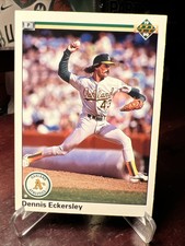 1990 Upper Deck Baseball DENNIS ECKERSLEY Athletics 513