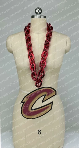 New NBA CLEVELAND CAVALIERS RED Gameday  BIG Fan Chain Fanchain Cover
