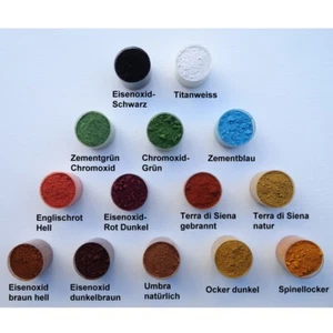 Pigmentos de color óxido de hierro negro modelismo artista envejecimiento pátina diferentes tamaños - Imagen 1 de 17