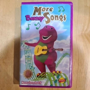 Barney: More Barney Songs (VHS, 1999) never seen on TV - Picture 1 of 3