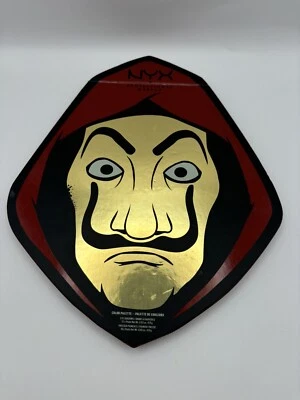 NEW NYX 'LA CASA DE PAPEL' COLOR PALLETTE 31 PAN MASK EYESHADOW PALLETTE - Image 1 of 4