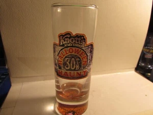 Knotts Scary Farm - 30. Halloween Haunt 2003 4" Shooter Schnapsglas-Spinne - neu - Bild 1 von 4
