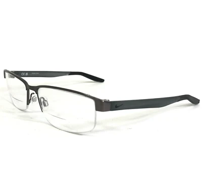 Monturas para gafas Nike 8138 071 Gunmetal mate gris humo media llanta 56-16-140 Foto 1 de 4