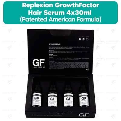 Suero capilar Replexion Growth Factor 4x30 ml (fórmula americana patentada) Foto 1 de 4