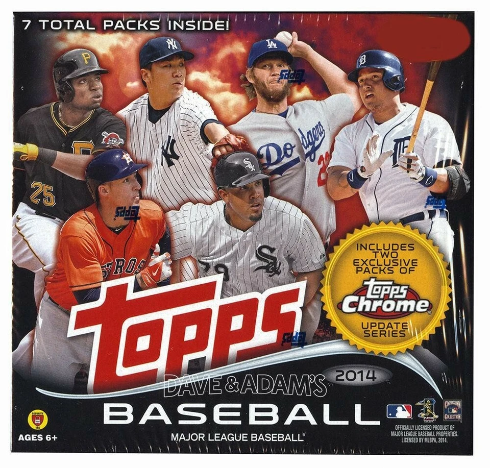 2014 Topps Update baseball sealed mega box Jacob DeGrom Mookie RCs? - Image 1 of 1