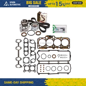 Head Gasket Set Timing Belt Kit Water Pump Fit 98-06 VW Beetle Golf Jetta SOHC - Picture 1 of 10