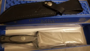 VINTAGE 1995 COLT USA CT10 BLACK DIAMOND DEFENDER TANTO HUNTING BOWIE KNIFE RARE - Picture 1 of 10