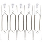 12 Inch Stainless Steel Wall Plate Hangers Invisible Wall Hooks for Plates 5pcs