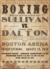 20x30" CANVAS Decor.Room design art print.Boxing Sullivan vs Dalton.6069
