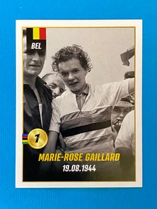 Panini 2021 UCI Road World Championships Sticker n. 35 Marie-Rose Gaillard - Imagen 1 de 1