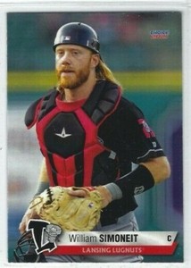 2021 Lansing Lugnuts (Class A-Oakland A's) William Simoneit