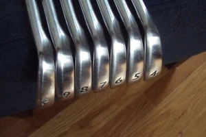 PRGR Forged TR Speed irons 4-PW 114 spec M-43 stiff steel std length - Picture 1 of 10