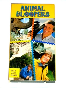 Animal Bloopers VHS 1994 Jack Hanna Jungle Jack - Picture 1 of 12