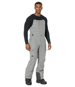 The North Face Freedom Bib Mens Snowboard Ski Pants TNF Gray Heather Size XL - Picture 1 of 11